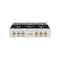 Autograph Edition 36 In. Classic Gas Rangetop With 6 Burner Duopro™ Cooktop In Satin Stainless Steel And Polished Gold Accents