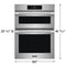 30" Electric Wall Oven and Microwave Combination with No Preheat + Air Fry