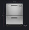 Ge Profile™ Dishwasher Double Drawer