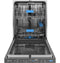 Ge Profile™ Energy Star Smart Ultrafresh System Dishwasher With Microban™ Antimicrobial Technology With Deep Clean Washing 3rd Rack, 42 Dba