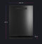 Ge Profile™ Energy Star Smart Ultrafresh System Dishwasher With Microban™ Antimicrobial Technology With Deep Clean Washing 3rd Rack, 42 Dba
