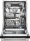 24" Stainless Steel Tub Dishwasher with CleanBoost™ and Adaptive Quick Wash