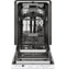 Ge Profile™ Energy Star® 18" Ada Compliant Stainless Steel Interior Dishwasher With Sanitize Cycle
