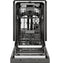 Ge Profile™ Energy Star® 18" Ada Compliant Stainless Steel Interior Dishwasher With Sanitize Cycle