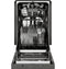 Ge Profile™ Energy Star® 18" Ada Compliant Stainless Steel Interior Dishwasher With Sanitize Cycle
