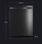 Ge Profile™ Energy Star Smart Ultrafresh System Dishwasher With Microban™ Antimicrobial Technology With Deep Clean Washing 3rd Rack, 42 Dba