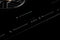 36" Induction downdraft cooktop black glass