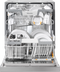 Integrated dishwasher, ADA compliant,