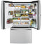 Ge Profile™ 27.7 Cu. Ft. Fingerprint Resistant French-door Refrigerator With Door In Door And Hands-free Autofill