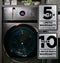 Ge Profile Energy Star 4.8 Cu. Ft. Capacity Ultrafast Combo With Ventless Inverter Heat Pump Technology Washer/dryer
