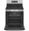 Smart 30" Free-Standing Self Clean Gas Fingerprint Resistant Range with No Preheat Air Fry