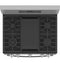 Smart 30" Free-Standing Self Clean Gas Fingerprint Resistant Range with No Preheat Air Fry