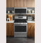 Smart 30" Free-Standing Self Clean Gas Fingerprint Resistant Range with No Preheat Air Fry