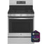 Smart 30" Free-Standing Self Clean Gas Fingerprint Resistant Range with No Preheat Air Fry