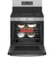 Smart 30" Free-Standing Self Clean Gas Fingerprint Resistant Range with No Preheat Air Fry