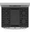 Smart 30" Free-Standing Self Clean Gas Fingerprint Resistant Range with No Preheat Air Fry