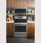 Smart 30" Free-Standing Self Clean Gas Fingerprint Resistant Range with No Preheat Air Fry