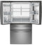 Ge Profile™ Energy Star® 29 Cu. Ft. Smart Fingerprint Resistant 4-door French-door Refrigerator With Door In Door