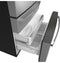 Ge Profile™ Energy Star® 29 Cu. Ft. Smart Fingerprint Resistant 4-door French-door Refrigerator With Door In Door