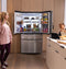 Ge Profile™ Energy Star® 29 Cu. Ft. Smart Fingerprint Resistant 4-door French-door Refrigerator With Door In Door