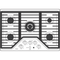 30" Built-In Tri-Ring Gas Cooktop with 5 Burners and Included Extra-Large Integrated Griddle