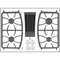 Ge Profile™ 30" Built-in Gas Downdraft Cooktop