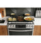 30" Smart Slide-In Front-Control Gas Fingerprint Resistant Range with No Preheat Air Fry