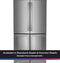 22.9 Cu. Ft. Counter-Depth Quad-Door Refrigerator with Dual-Dispense AutoFill Pitcher and Door in Door