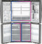22.9 Cu. Ft. Counter-Depth Quad-Door Refrigerator with Dual-Dispense AutoFill Pitcher and Door in Door