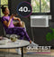 Ge Profile Clearview™ Energy Star® 10,300 Btu Inverter Smart Ultra Quiet Window Air Conditioner For Medium Rooms Up To 450 Sq. Ft.