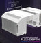 Ge Profile Clearview™ Energy Star® 12,200 Btu Inverter Smart Ultra Quiet Window Air Conditioner For Large Rooms Up To 550 Sq. Ft.