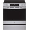 Ge Profile™ Energy Star® 30" Smart Slide-in Induction And Convection Range With No Preheat Air Fry And Easywash™ Oven Tray