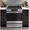 Ge Profile™ Energy Star® 30" Smart Slide-in Induction And Convection Range With No Preheat Air Fry And Easywash™ Oven Tray