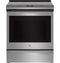 30" Smart Slide-In Fingerprint Resistant Front-Control Induction and Convection Range with No Preheat Air Fry