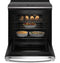30" Smart Slide-In Fingerprint Resistant Front-Control Induction and Convection Range with No Preheat Air Fry