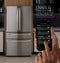 Ge Profile™ Energy Star® 23.2 Cu. Ft. Smart Counter-depth Fingerprint Resistant 4-door French-door Refrigerator