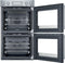 Professional Double Wall Oven 30'' Right Side Opening Door,