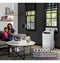 12,000 BTU Dual-Hose, Inverter Heat/Cool Portable Air Conditioner with Dehumidifier and Remote, White