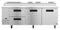 Refrigerator, Three Section Pizza Prep Table, Drawer/Door Combo