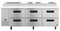 Refrigerator, Three Section Pizza Prep Table, Stainless Drawers