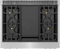 Dual Fuel Professional Range 36'' Pro Grand® Commercial Depth