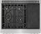 Dual Fuel Professional Range 36'' Pro Grand® Commercial Depth