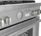 Dual Fuel Professional Range 36'' Pro Grand® Commercial Depth