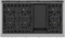 Dual Fuel Professional Range 48'' Pro Harmony® Standard Depth