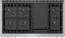 Dual Fuel Professional Range 48'' Pro Harmony® Standard Depth