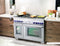 Dual Fuel Professional Range 48'' Pro Grand® Commercial Depth