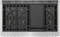 Dual Fuel Professional Range 48'' Pro Grand® Commercial Depth