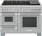 Dual Fuel Professional Range 48'' Pro Grand® Commercial Depth