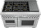 Dual Fuel Professional Range 48'' Pro Grand® Commercial Depth