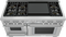 Dual Fuel Professional Range 60'' Pro Grand® Commercial Depth